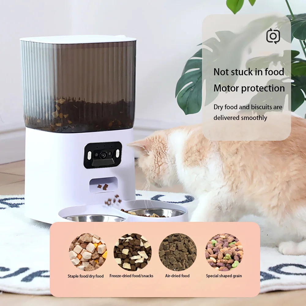 PawCam Pro 360 — Smart Auto Pet Feeder + 1080p Camera
