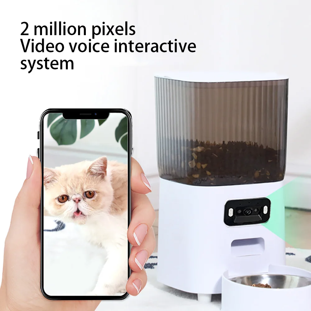 PawCam Pro 360 — Smart Auto Pet Feeder + 1080p Camera